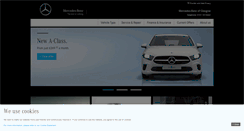 Desktop Screenshot of mercedes-benzofglasgow.co.uk